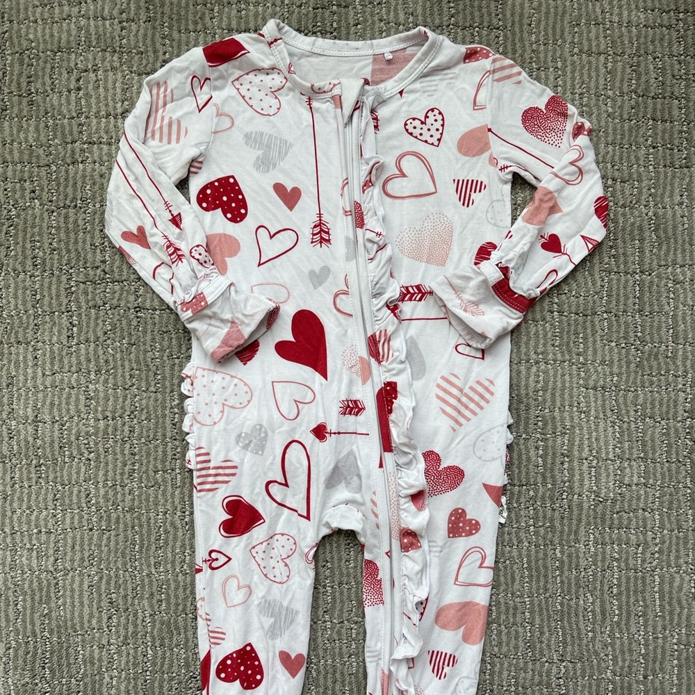 12-18M Lori & Val ruffle romper